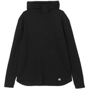 JP190ワッフルフーディーロングスリーブ2 ユニセックス フーディー Smoke Black（J164） Sサイズ SNUJ10111