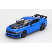 MGT01141-R 1/64 フォード マスタング ダークホース 2024 グラバーブルー （右ハンドル） [ダイキャストミニカー]