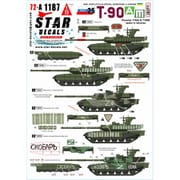 SD72-A1187 1/72 デカール 現用 ウクライナの戦争 #25 ウクライナ領内のロシア軍T-90A/T-90M主力戦車 [プラモデル用品]