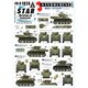 SD48-B1024 1/48 デカール 現用 フランス インドシナ戦争 #1 M5A1スチュアート軽戦車 初期/後期生産車 [プラモデル用品]