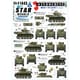 SD35-C1445 1/35 デカール 現用 フランス インドシナ戦争 #7 M5A1スチュアート軽戦車 初期/後期生産車 [プラモデル用品]