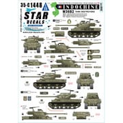 SD35-C1448 1/35 デカール 現用 フランス インドシナ戦争 #10 R.B.C.E.O./R.B.F.M./R.I.C.M.のM36B2駆逐戦車 [プラモデル用品]