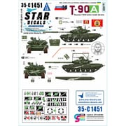 SD35-C1451 1/35 デカール 現用 ウクライナの戦争 #30 ウクライナ領内のロシア軍T-90A主力戦車 [プラモデル用品]