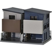 338017 Nスケール ストラクチャー 塗装済キット 建コレ017-6 狭小住宅B6 [鉄道模型用品]