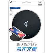 ワイヤレス充電パッド マットタイプ ブラック AWJ-PD6N BK