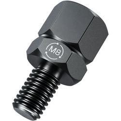 ミラーアダプター M8×13×1.25（正ネジ）、高さ17mm KDR-H1-M8R3