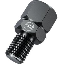 ミラーアダプター M10×13×1.25（逆ネジ）、高さ17mm KDR-H1-M10L3