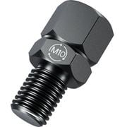 ミラーアダプター M10×13×1.25(逆ネジ)、高さ17mm KDR-H1-M10L3