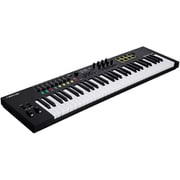 61鍵盤 USB/MIDIキーボードコントローラー 8パッド 8フェーダー 9エンコーダー 6トランスポートボタン Impact LX61 mk3