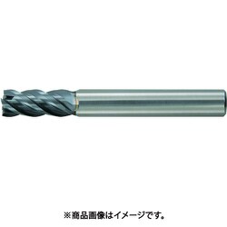 UTコート4枚刃高能率スクエアエンドミル 外径1.1×刃長2.5×全長50 CZS4011-0250
