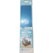 eco 冷蔵庫マット 4つ折りタイプ L 75×75cm 透明 床保護 キズ防止 ECORM4T-2025L