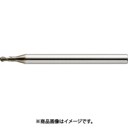HMGコート2枚刃高硬度材加工用ロングネックボールR0.05×有効長0.5×刃長0.08×首径0.095×全長45 HGLB2001-005