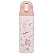 SDPC5 [直飲み ワンプッシュ ステンマグボトル 500ml らぶい～ず すもっぴ ぴょんちー]