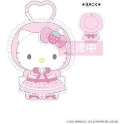 KT01-14 サンリオキャラクターズ ラブリーフリルマスコットキーホルダー ハローキティ ロリータ ピンク