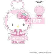 KT01-14 サンリオキャラクターズ ラブリーフリルマスコットキーホルダー ハローキティ ロリータ ピンク