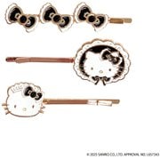 KT41-06 サンリオキャラクターズ ヘアピンセット ハローキティ ブラック