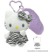 KT01-09 サンリオキャラクターズ しっぽ付きマスコットキーホルダー ハローキティ ゼブラ