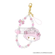 MP09-01 サンリオキャラクターズ ぬいぐるみ付きフォンストラップ マイスウィートピアノ ピンク