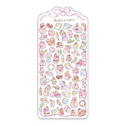 ワタシトコビトステッカー ピンク 82076