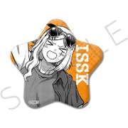 SYNC-ISKSTR-G 一勝千金 星型缶バッジ 瀬名りく