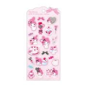 SR-5562003PM サンリオキャラクターズ ジュエルマシュマロステッカーズ ピンクティータイム マイメロディ