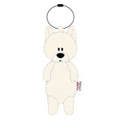 603-1703 FREALY HOMIES バッグチャーム サモエド/シエル
