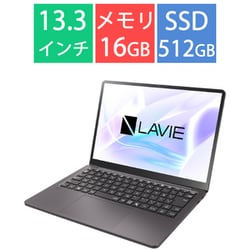 ノートパソコン/LAVIE SOL/13.3型/Core i5-1335U/メモリ 16GB/SSD 512GB/Windows 11 home/Microsoft 365 Basic＋Office Home＆Business 2024/ムーンブラック PC-S1355LAB