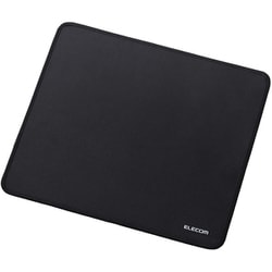 マウスパッド 布製 撥水 高耐久 ほつれにくい 滑り止め 抗菌 光学式/レーザー/BlueLED対応 クッション性 ブラック MP-LMWBK