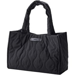 トートバッグ 大容量 ツールボックス A4対応 14インチPC収納 撥水防汚加工 キルティング素材 ブラック BM-QTBTBK