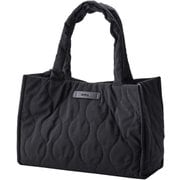 トートバッグ 大容量 ツールボックス A4対応 14インチPC収納 撥水防汚加工 キルティング素材 ブラック BM-QTBTBK