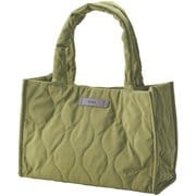 トートバッグ 大容量 ツールボックス A4対応 14インチPC収納 撥水防汚加工 キルティング素材 カーキ BM-QTBTGN