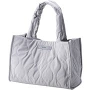 トートバッグ 大容量 ツールボックス A4対応 14インチPC収納 撥水防汚加工 キルティング素材 グレー BM-QTBTGY