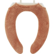 SELECT JUST FIT COTTON トイレ便座カバー U型 テラコッタ YNU-157