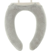 SELECT JUST FIT COTTON トイレ便座カバー U型 アッシュ YNU-157