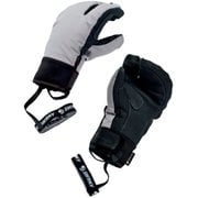 Alpine Sure Grip 3D 3finger グローブ GRY XSサイズ TR-808