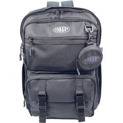 ポーチ付きデイパック CONART CSC-210 ブラック CSC-210BK