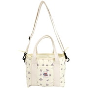 フラワープリントミニトート JEMORGAN JM-107 ラベンダー JM-107LV