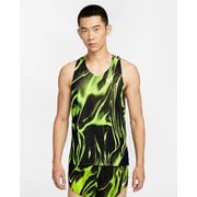 エアロスイフトランニングシングレット メンズ ランニングウェア シャツ ボルト/ホワイト(702) Sサイズ HV2644