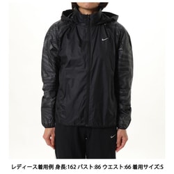 テンポ REPEL フラッシュジャケット レディース ランニングウェア ジャケット ブラック/リフレクティブシルバー（010） Mサイズ HV2986