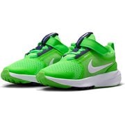 スターランナー5 キッズ ランニングシューズ グリーンストライク/ホワイト/インペリアルパープル(300) 18cm HF7005