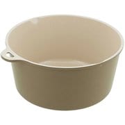 マルチポット 片手鍋 20cm IH ガス火対応 セラミック グレージュ LV-0365