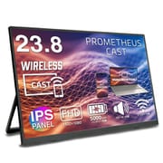 モバイルモニター/PROMETHEUS CAST/23.8型/フルHD（1920×1080）/IPSパネル/ノングレア/100Hz/HDMI USB-C/スピーカー内蔵/ワイヤレス接続 UQ-PM238CST-Q