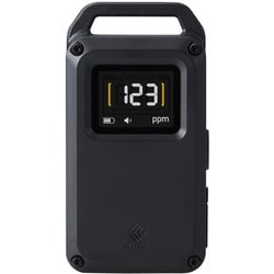 【日本製センサー搭載】 一酸化炭素チェッカー USB充電式 デジタル表示 大音量アラーム(3段階調整可) コンパクト ブラック OD-NESTCOS1BK