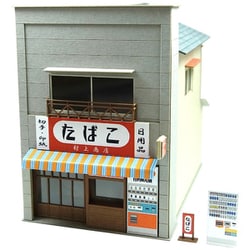 MK05-63 HOスケール ストラクチャーキット 街角のお店-16 1/80 [鉄道模型用品]