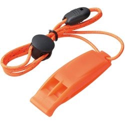 呼び笛 緊急 ホイッスル 反射ストラップ付き クリップ機構 最大120dB 大音量 ダブルチューブ 存在を知らせる 防災用品 BBT-3