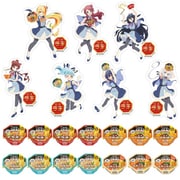 【限定】 日清ラ王カップ 4種14食＋ゾンビランドサガ オリジナルステッカー7種コンプリートセット
