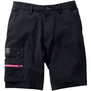 0328-07 ハーフパンツ ブラック M 0328-07-4-M