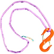 DAIDOHANT ラウンドスリング コブラ 1トン用 4.0M ダブルフック付き 10195709