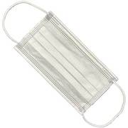 川西 ガードファイン3層マスク ホワイト 7042W