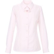 ブラウス シャツ レディース 長袖 ピンク 17号 BL-444-D1-17